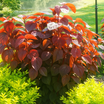 Buy Acalypha Wilkesiana ( Green Red ) ,Copper Leaf Plant 